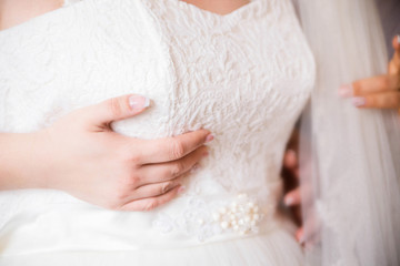 bride dress corset