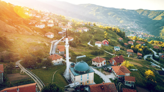 Zeljezno Polje, Balacici, aerial view
