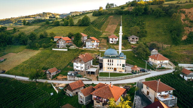 Zeljezno Polje, Balacici, aerial view
