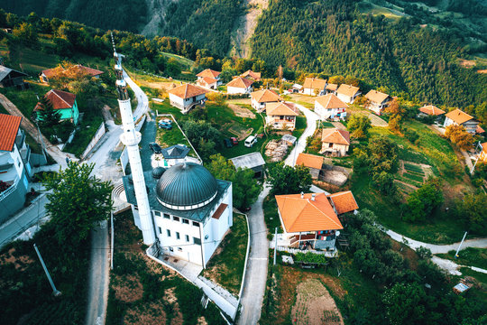 Zeljezno Polje, Jastrebac, aerial view