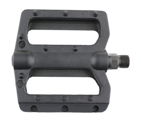 Bicycle pedal on white background