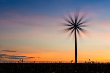 Wind turbine site