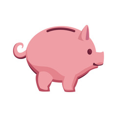 piggy banking concept safe money icon vector illustration
