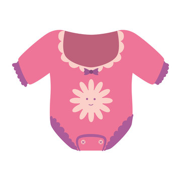 Baby cute clothing icon vector illustration graphic design