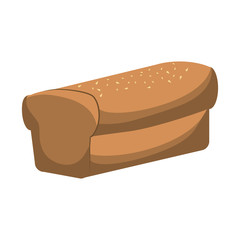 Fresh and delicious bread icon vector ilustration graphic
