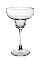 Coctail glass isolated on white