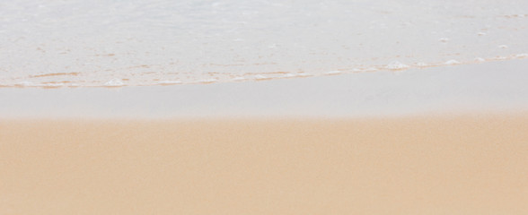 Sandy beach