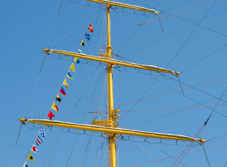 the Sailboat mast