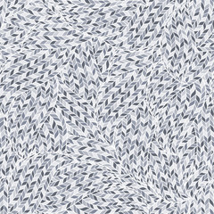 Knitted Doodle Seamless Colorful Ornamental  Pattern
