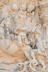 Basilica cathedral of Martina Franca. Puglia. Italy. 