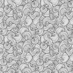 Seamless Pattern for coloring book.