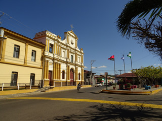 Fototapeta na wymiar Nicaraguan colonial architecture