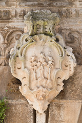 Motolese palace. Martina Franca. Puglia. Italy. 
