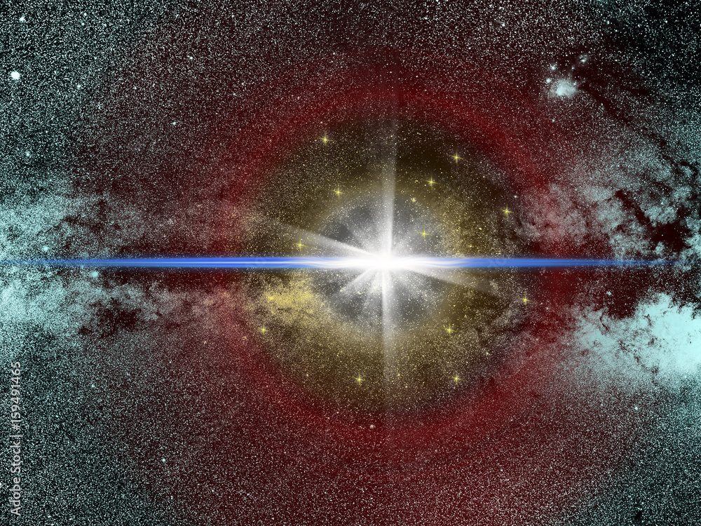 Canvas Prints conceptual manipulated abstract universe