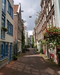 Altstadtgasse in Amsterdam