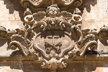 Church of St. Domenico. Martina Franca. Puglia. Italy. 