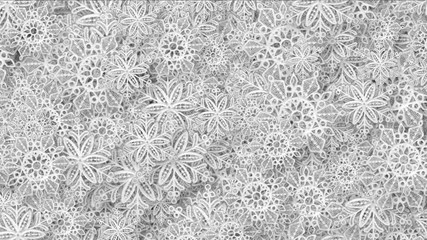 4k Snowflake snow chrismas flower design pattern background. - Powered by Adobe
