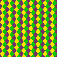 Mardi Gras seamless pattern © meowu