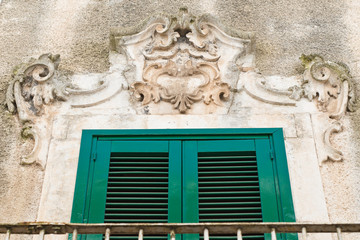 Historical palace. Martina Franca. Puglia. Italy. 