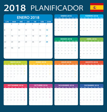Planner 2018 - Spanish Version