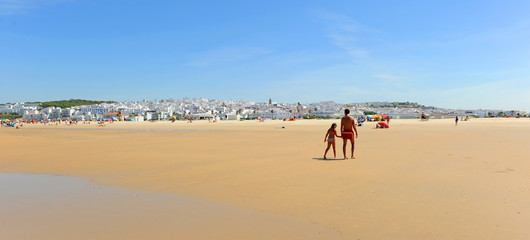 Bateles Beach in Conil de la Frontera, Spain