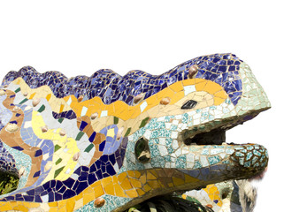 Dragon in Park Güell (Barcelona)
