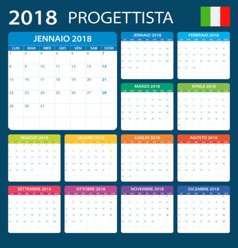 Planner 2018 - Italian Version