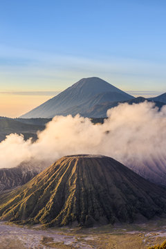 Mount Bromo at sunrise, Java, Indonesia