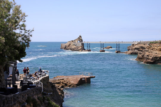 view at the virgin rock