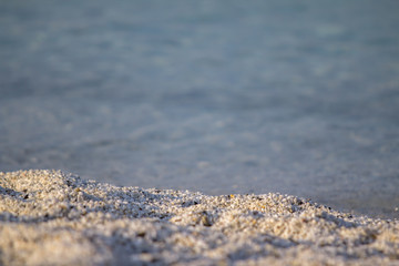 Le Saline beach in Sardinia