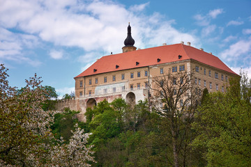 Obraz premium Castle Namest nad Oslavou located in Czech republic.