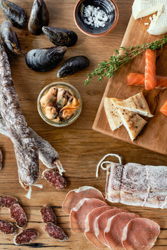 Cured Meats & Smoked Fish Charcuterie