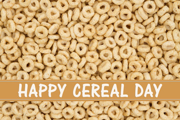 Celebrating national cereal day