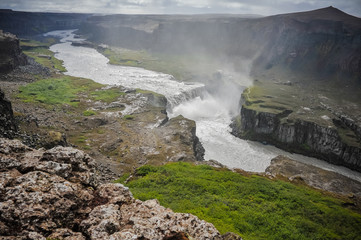 iceland waterfall