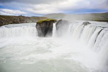 iceland waterfall