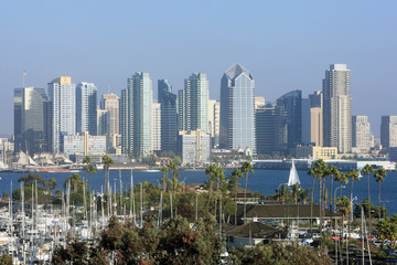 サンディエゴ　街の遠景