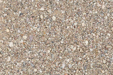 gravel with sand closeup for design and backgrounds