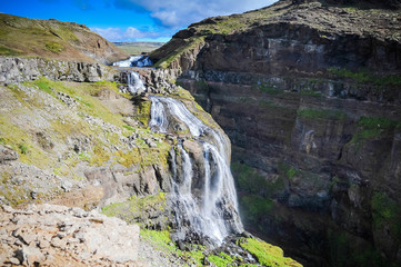 iceland waterfall