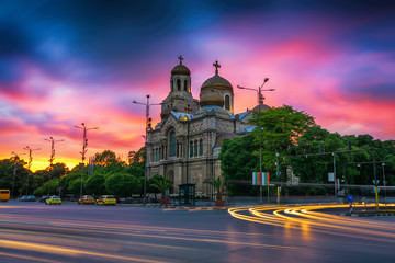 The Cathedral of the Assumption in Varna