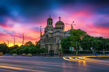 Printed kitchen splashbacks Monument The Cathedral of the Assumption in Varna
