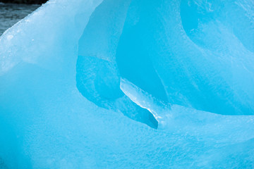 The ice of Jokulsarlon Iceland 