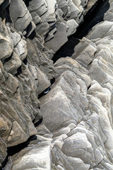 Formed by erosion