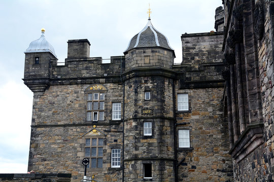 The castle, Edinburgh, Scotland