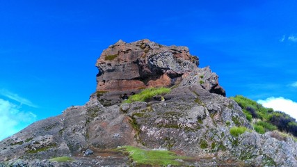 Fototapeta na wymiar Top of Pico Grande, Madeira island, Portugal