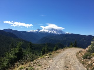 Road to Mount Rainer
