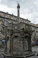 Fototapeta na wymiar Mercat Cross, Edinburgh, Scotland