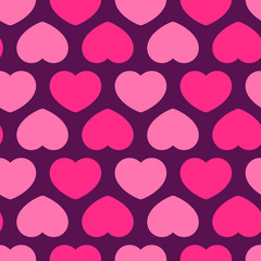 Fun seamless vintage love heart background in pretty colors. Great for baby announcement, Valentine's Day, Mother's Day, Easter, wedding, scrapbook, gift wrapping paper, textiles.
