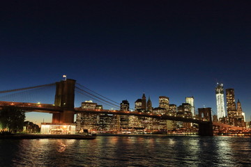 Fototapeta na wymiar ブルックリン夜景