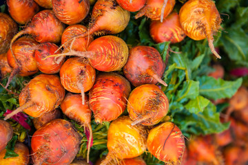 golden beets, Santa Barbara Farmers Market, Santa Barbara, California