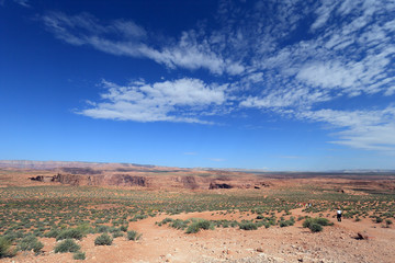 アリゾナの風景　ホースシューベント近く